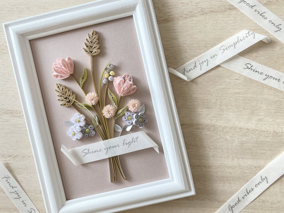 【初心者にも】繊細でおしゃれなペーパークイリングの作り方から楽しみ方まで