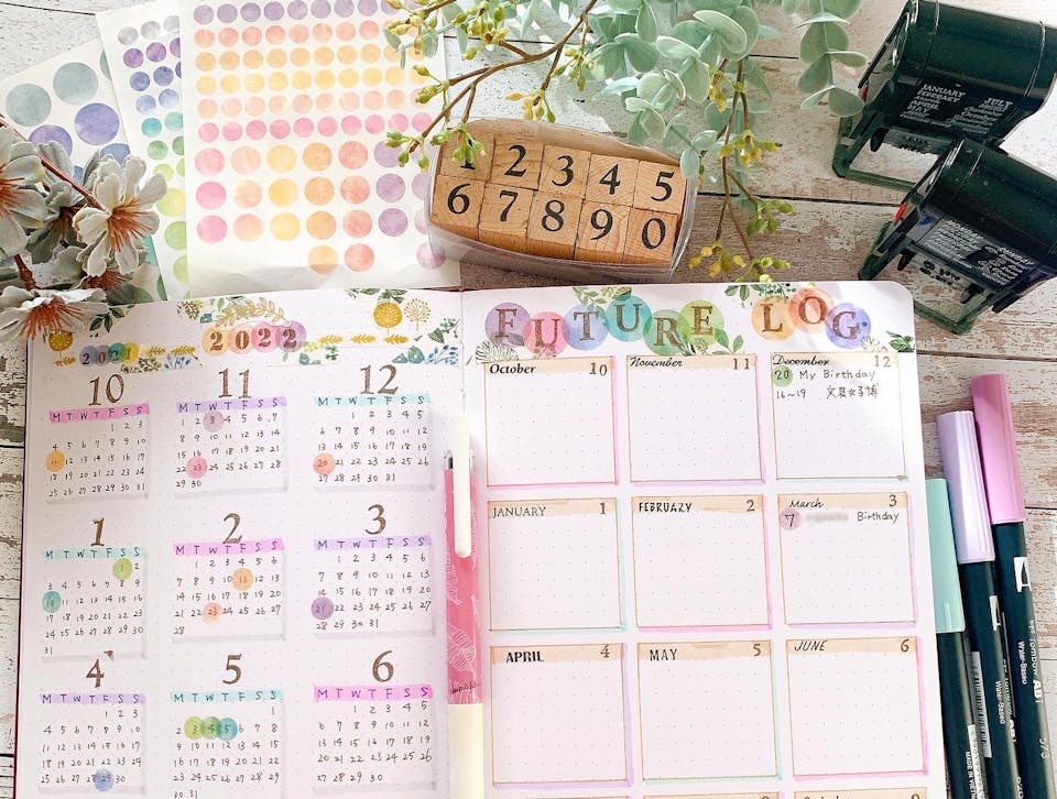 【初心者でも簡単！】バレットジャーナルで自分らしく過ごしやすい毎日に