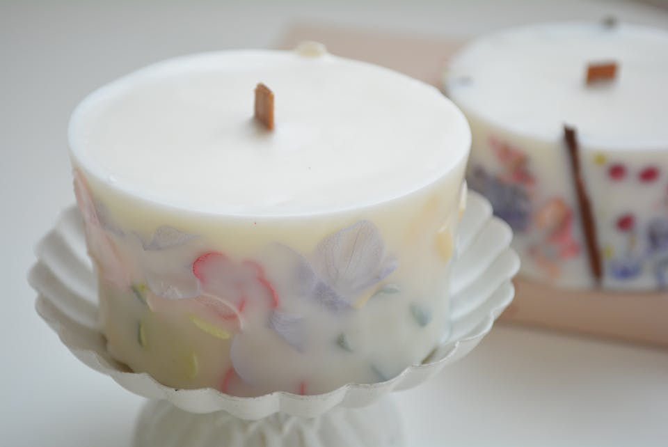 earth candle「アロマソイボタニカルキャンドルの作り方(紙カップver.)」