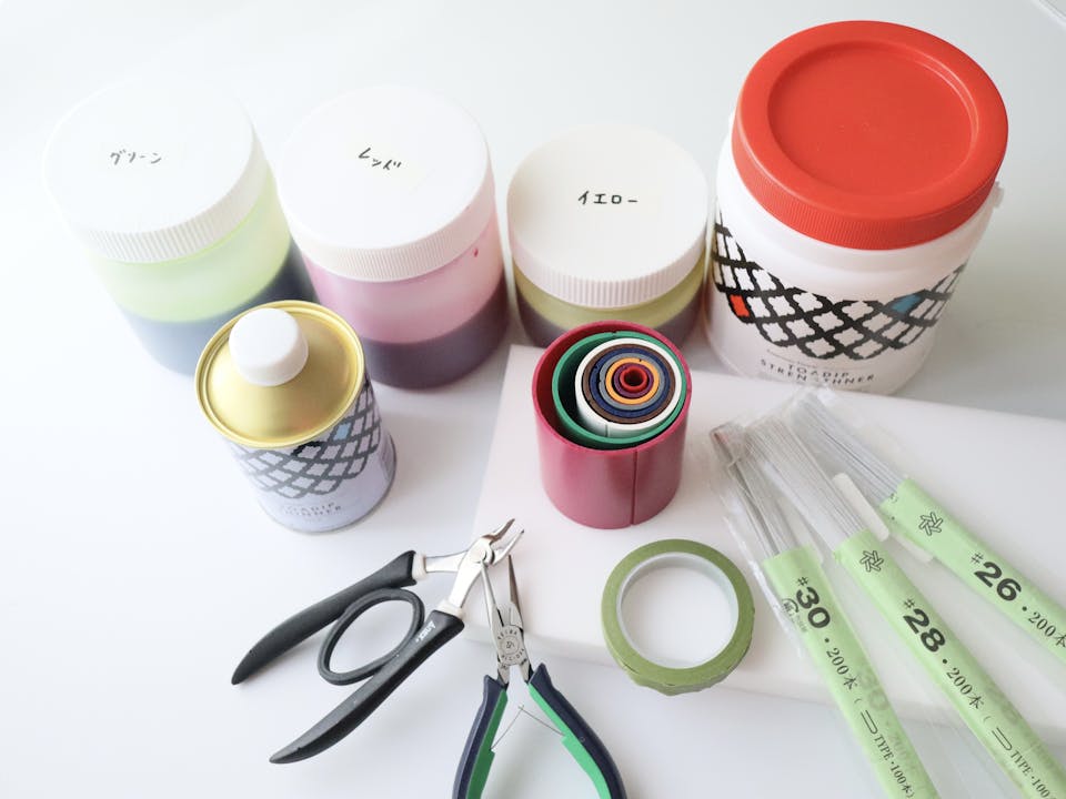 ディップアート｜必要な道具や材料