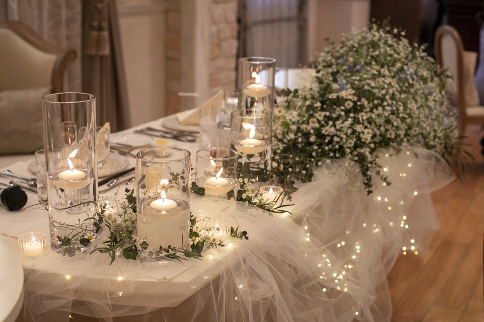 ロマンチックな雰囲気演出