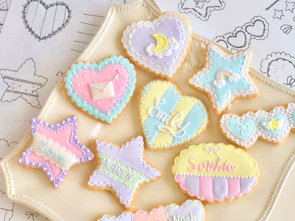 アイシングクッキーのデザインアイデア