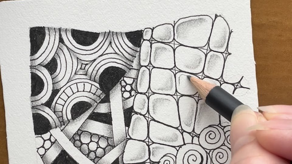 はじめて描く、癒しのゼンタングル講座