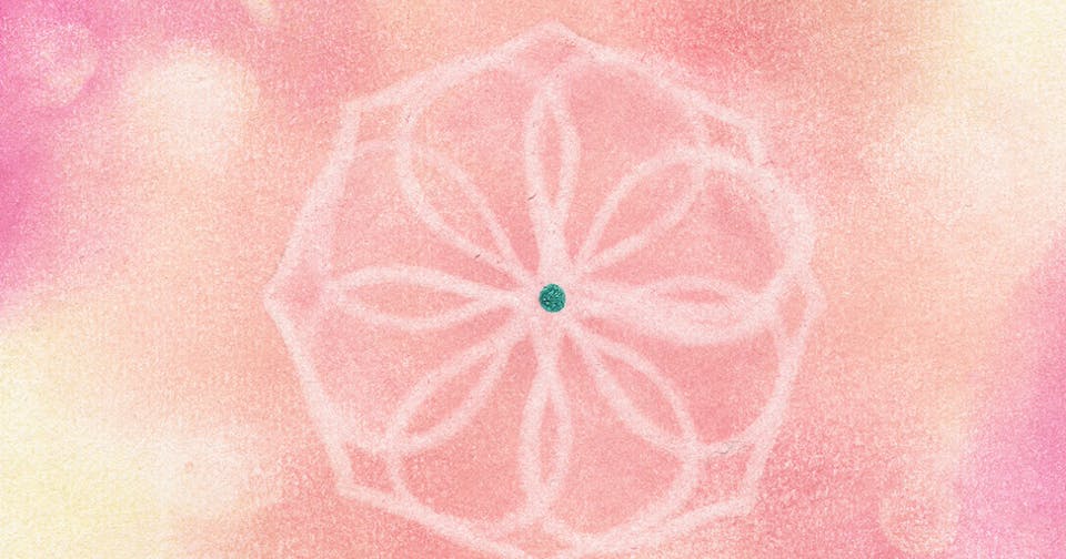 パステル曼荼羅アート