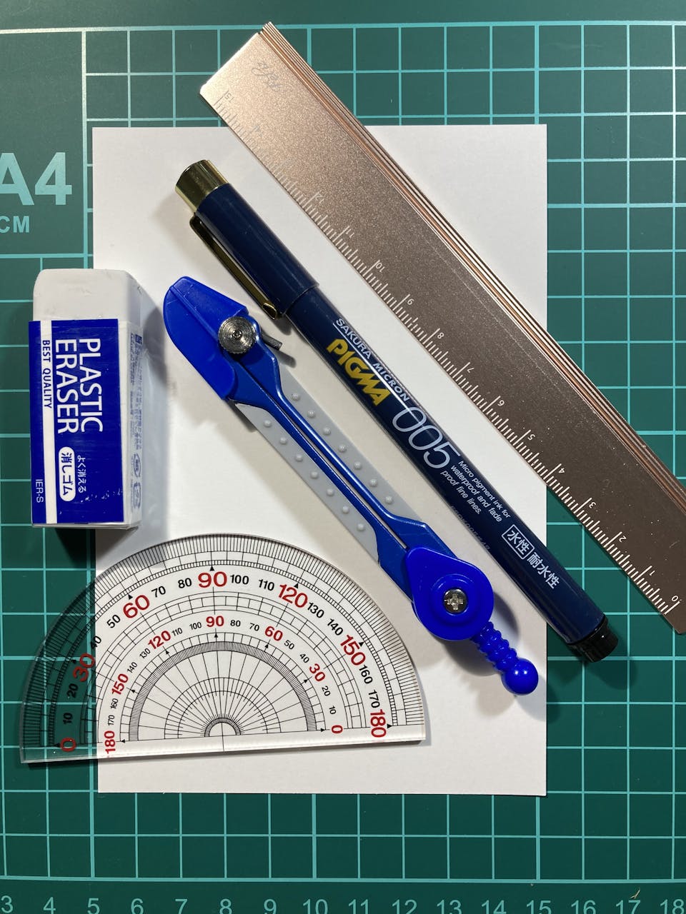 線描・点描・塗り絵に必要な道具・材料