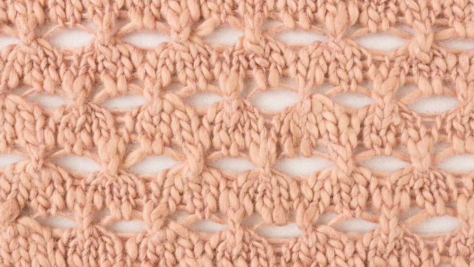 編み図を分割して制作する