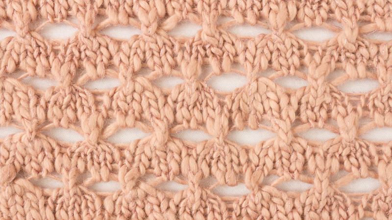 編み図を分割して制作する