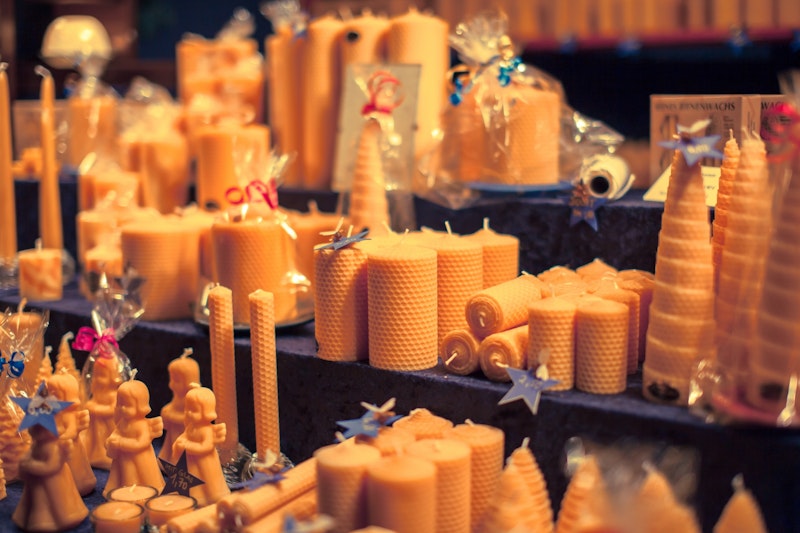 ◼︎蜜蝋で作るアロマキャンドル｜作り方