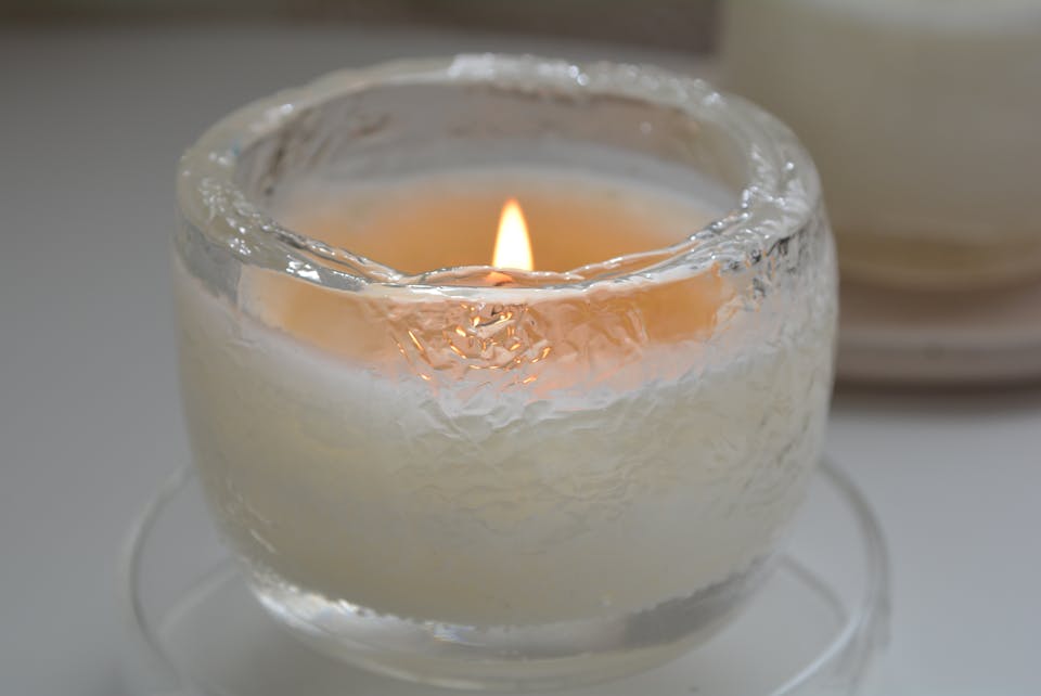 earth candle「クリスタルグラスキャンドルの作り方」