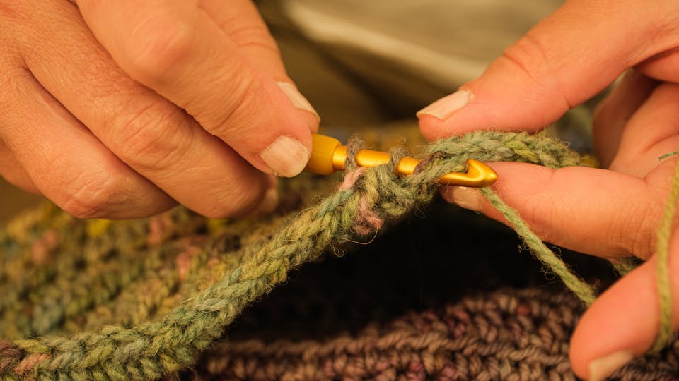 森静代「はじめてのかぎ針編み入門コース」