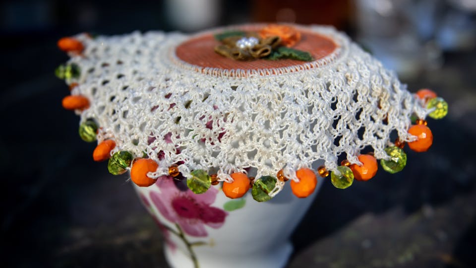 【３】刺繍やビーズをつけてアレンジしてみよう