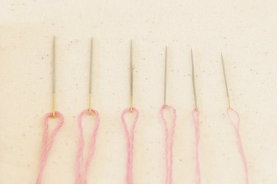 3. 刺繍針