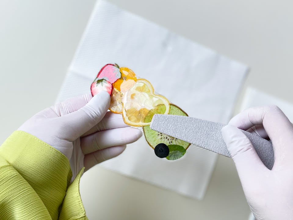 MiKuRu「押しフルーツで作る！アクセサリー雑貨講座（スマホケース・ヘアクリップ編）」