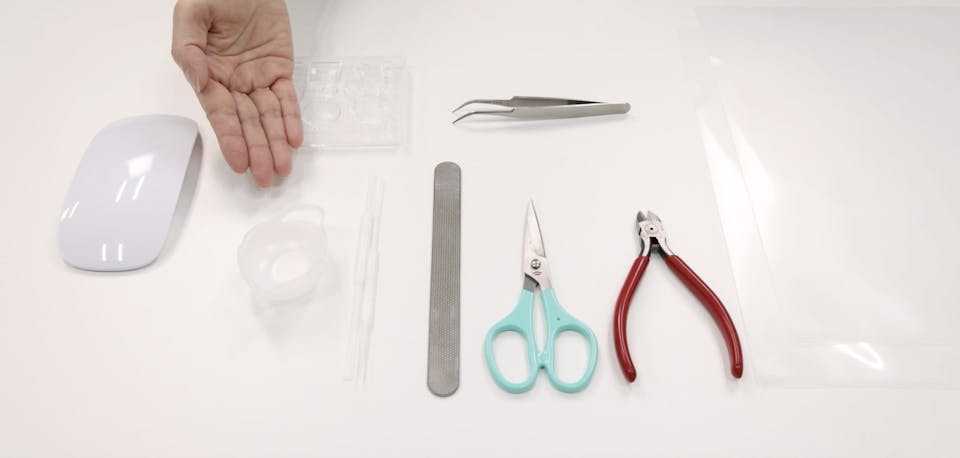 レジン作品作りの道具・材料