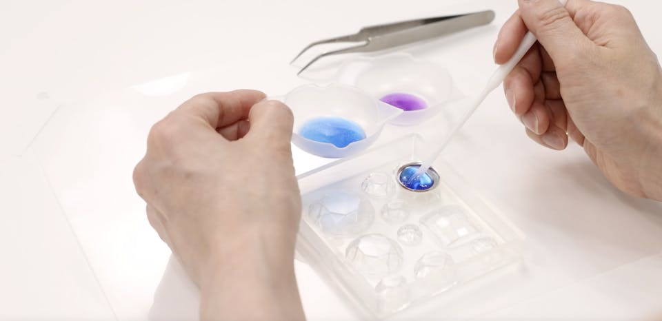 レジン作品の基本の作り方