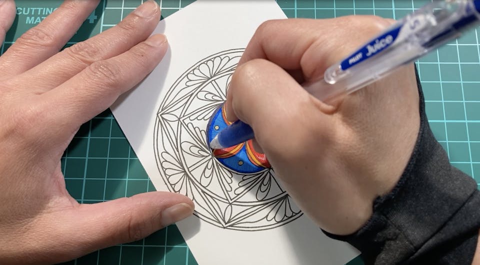 曼荼羅模様をうまく描くためのコツ5つを紹介