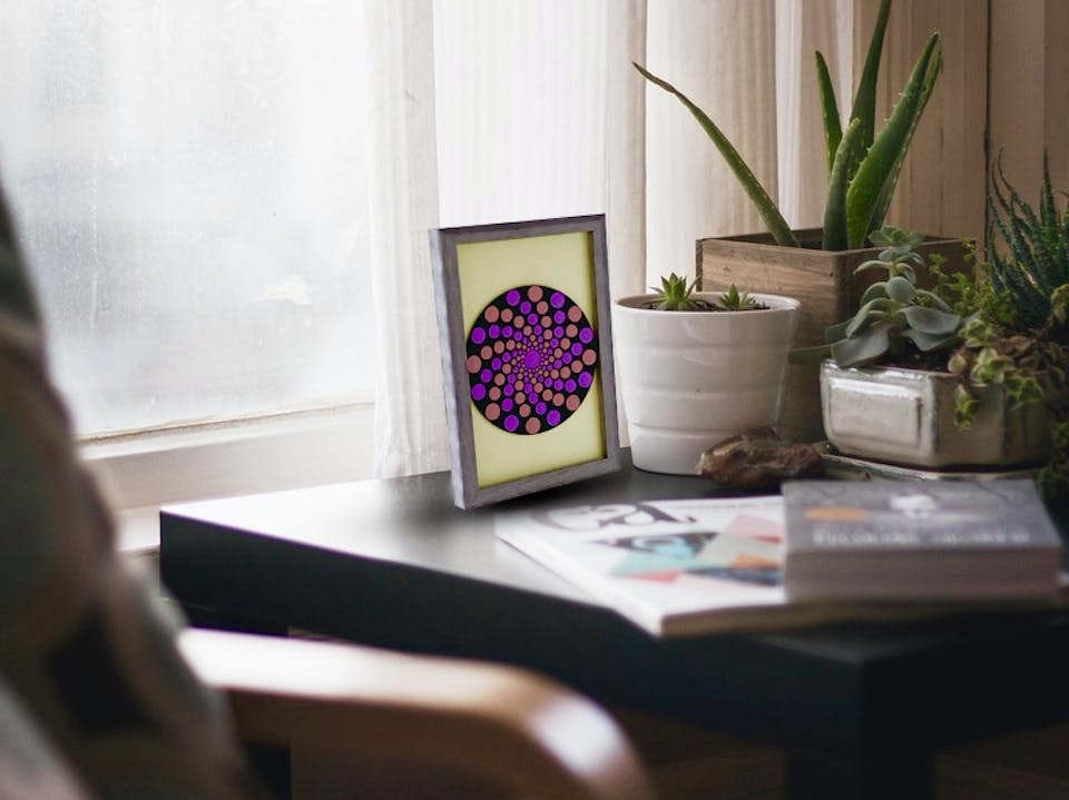 曼荼羅模様は絵心に自信がなくても気軽に楽しめる