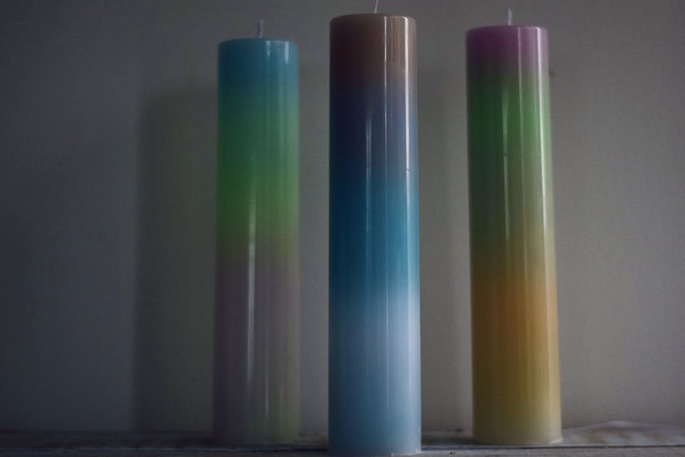 グラデーションキャンドルの作り方コツとは？