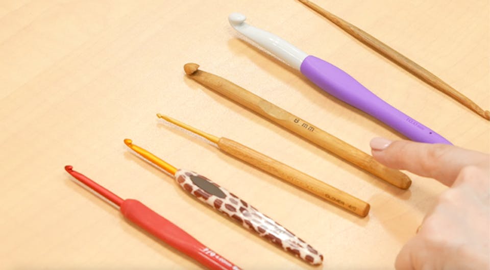 森静代「はじめてのかぎ針編み入門コース」