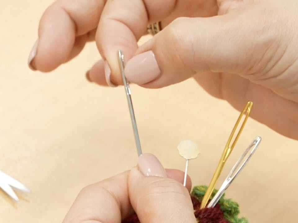 森静代「はじめてのかぎ針編み入門コース」