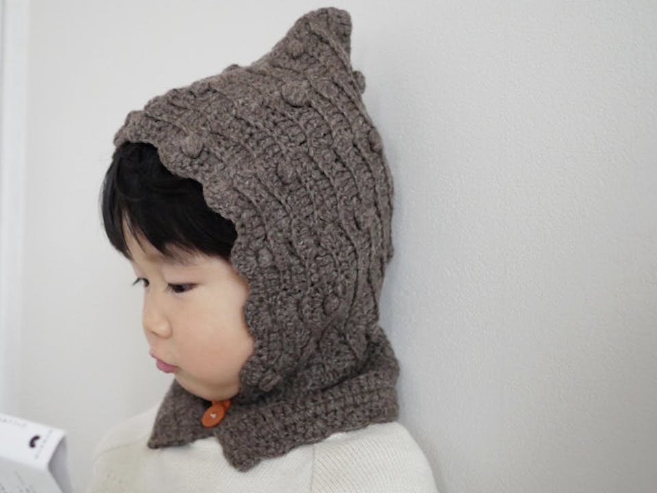 ｍａｃａｒｏｎｉ「【PDF編み図付き】うねうねクッキーなバラクラバ制作講座」