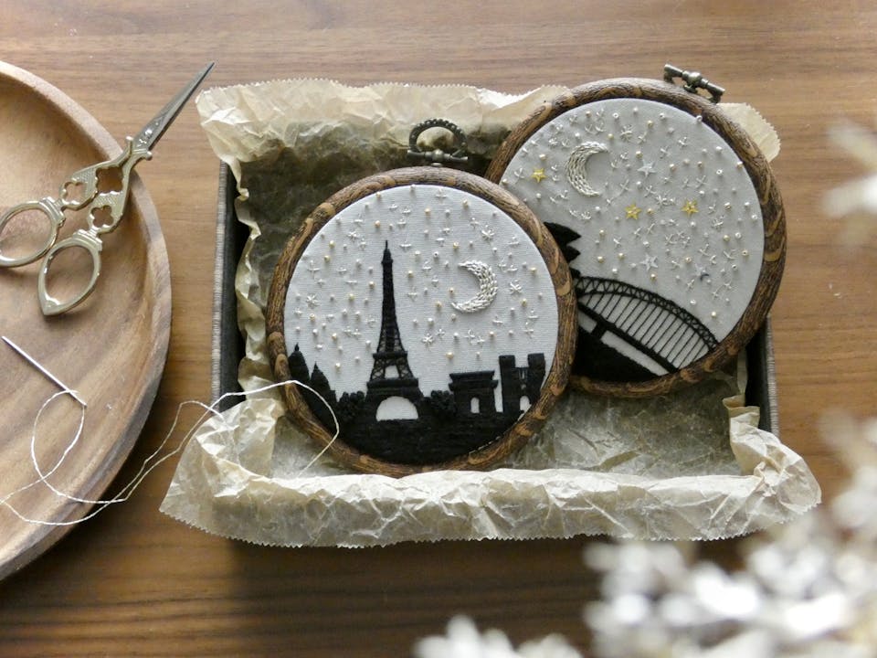 初心者でも気軽に始められる刺繍