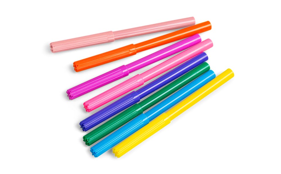 【2】水性マーカー｜色数豊富でデザイン性の高いポップに向く