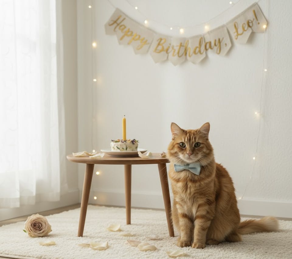 アイデア３）記念日✖️猫