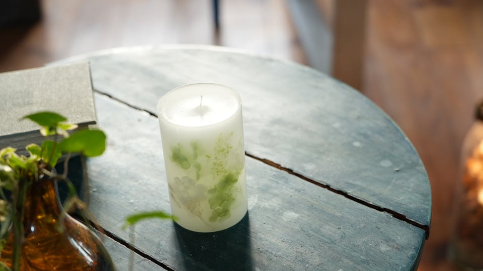 ボタニカルキャンドルの作り方