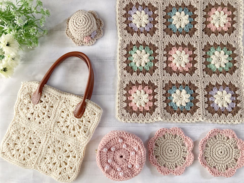 アミーズ・クロッシェ ＊Chiwami＊「初心者さんのかぎ針編みでつくる！かわいい小物レッスン」