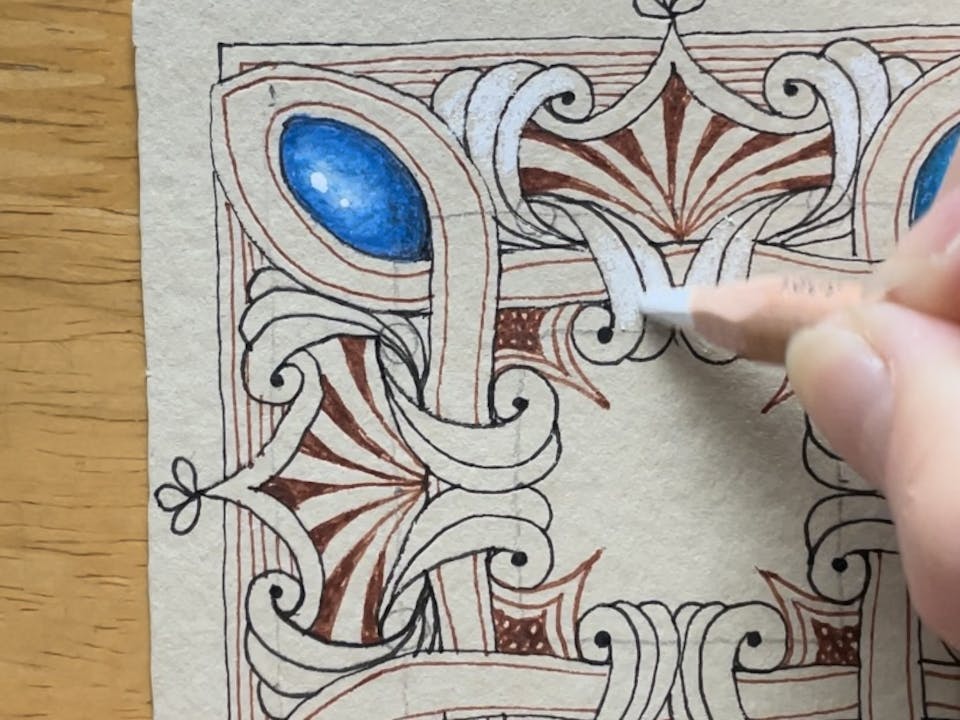 高増祐子「ゼンタングル®︎・Tan tile workの描き方【後半】」