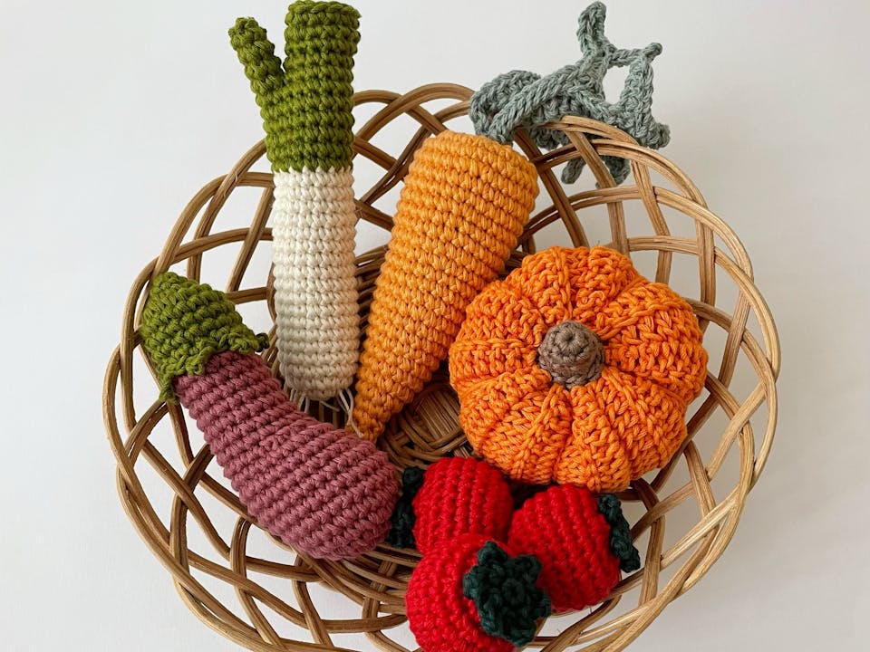 たかまつり「かぎ針で編む、お野菜のあみぐるみ講座」