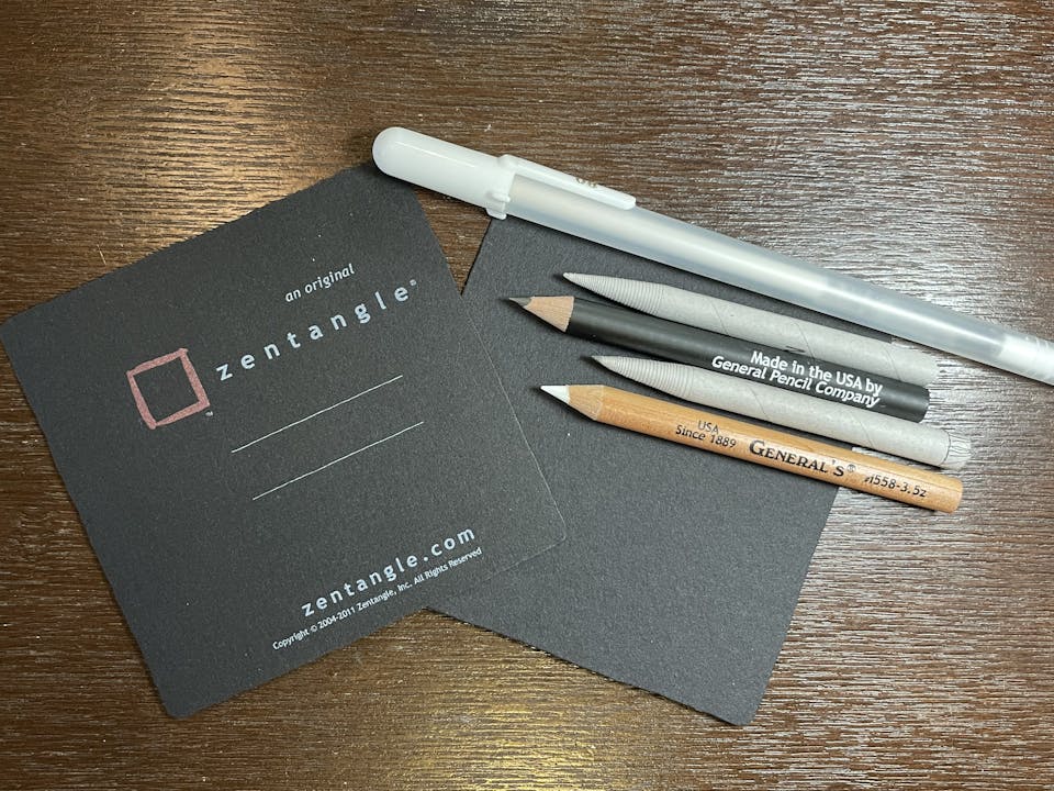 ゼンタングル®に必要な道具