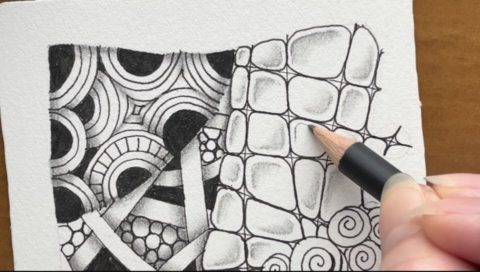 手順3：境界線（ふち）を描く