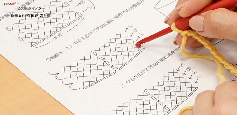 あみぐるみの編み図とは？