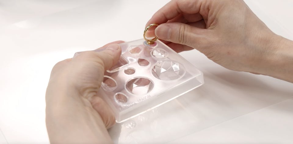 2-3．シリコンモールド