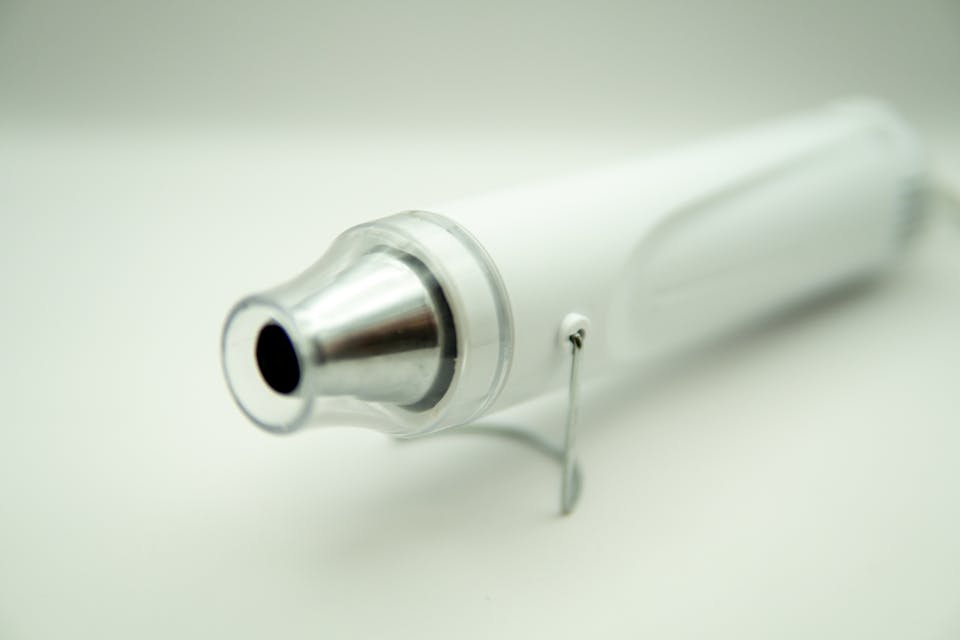 温めて気泡を消す