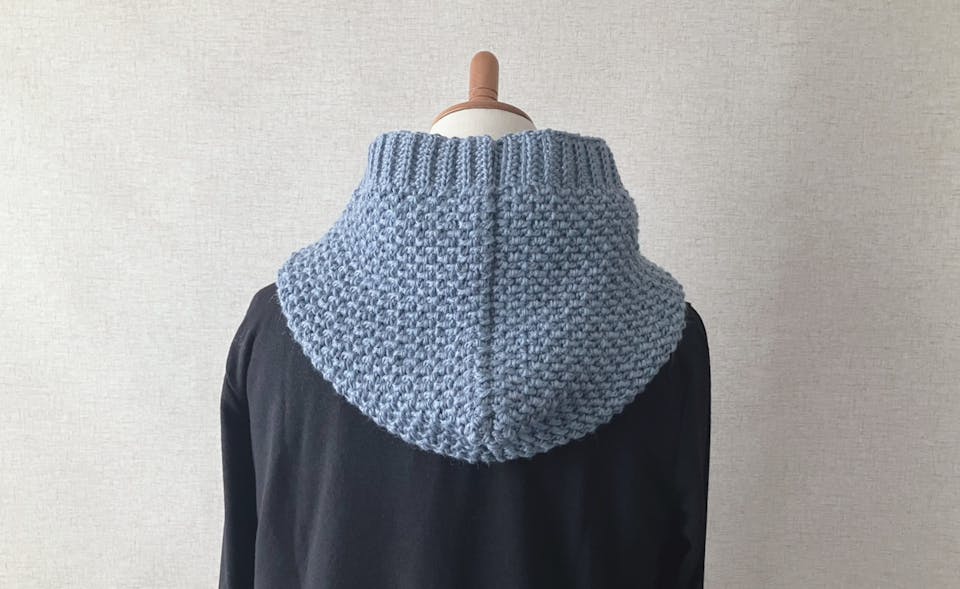 ATELIER *mati*「【PDF編み図付き】ボタン留めのバラクラバの作り方」