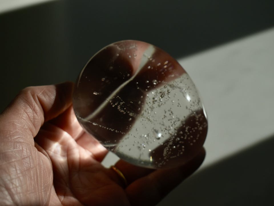 氷のキャンドルでお部屋を癒しの空間に