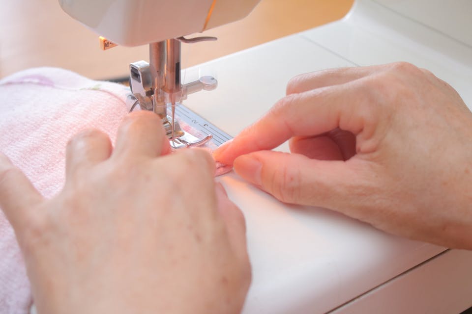 インド刺繍リボンのヘアバンド作り｜作り方