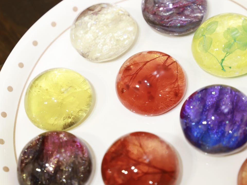 宝石石鹸の簡単な作り方