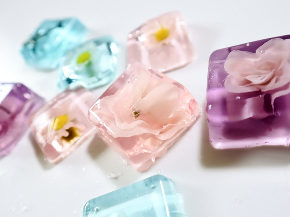 宝石石鹸の作り方が学べるレッスン