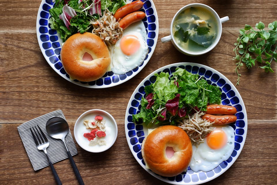 映える料理の盛り付け