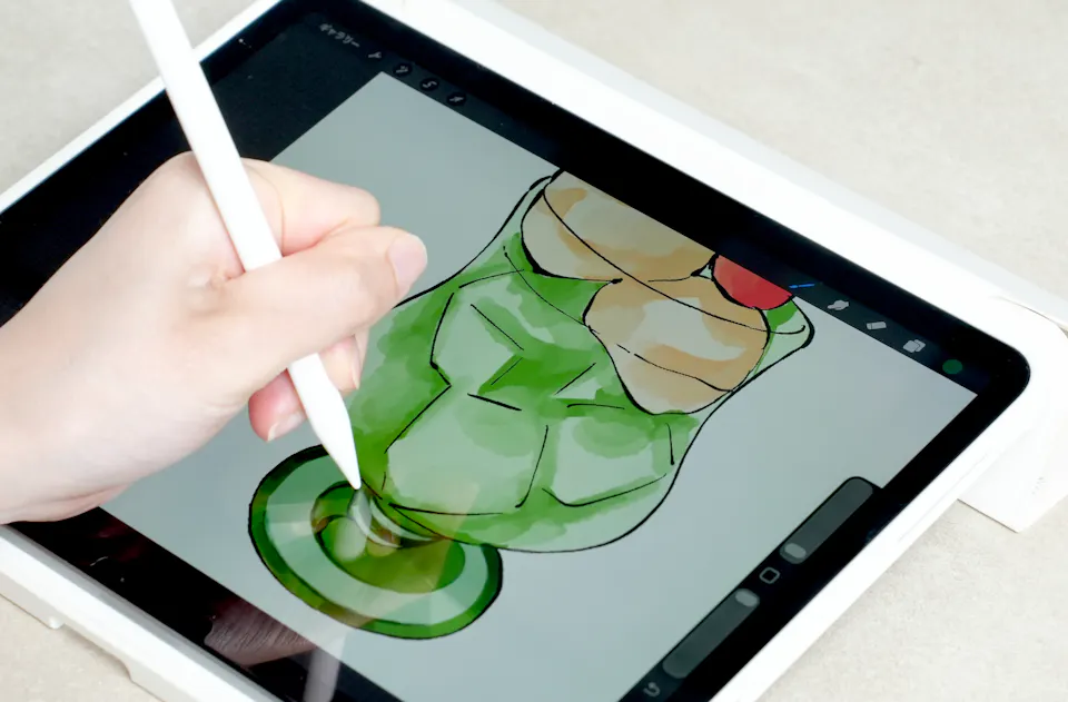 さいとう「Procreateではじめる やさしいスイーツイラスト講座」