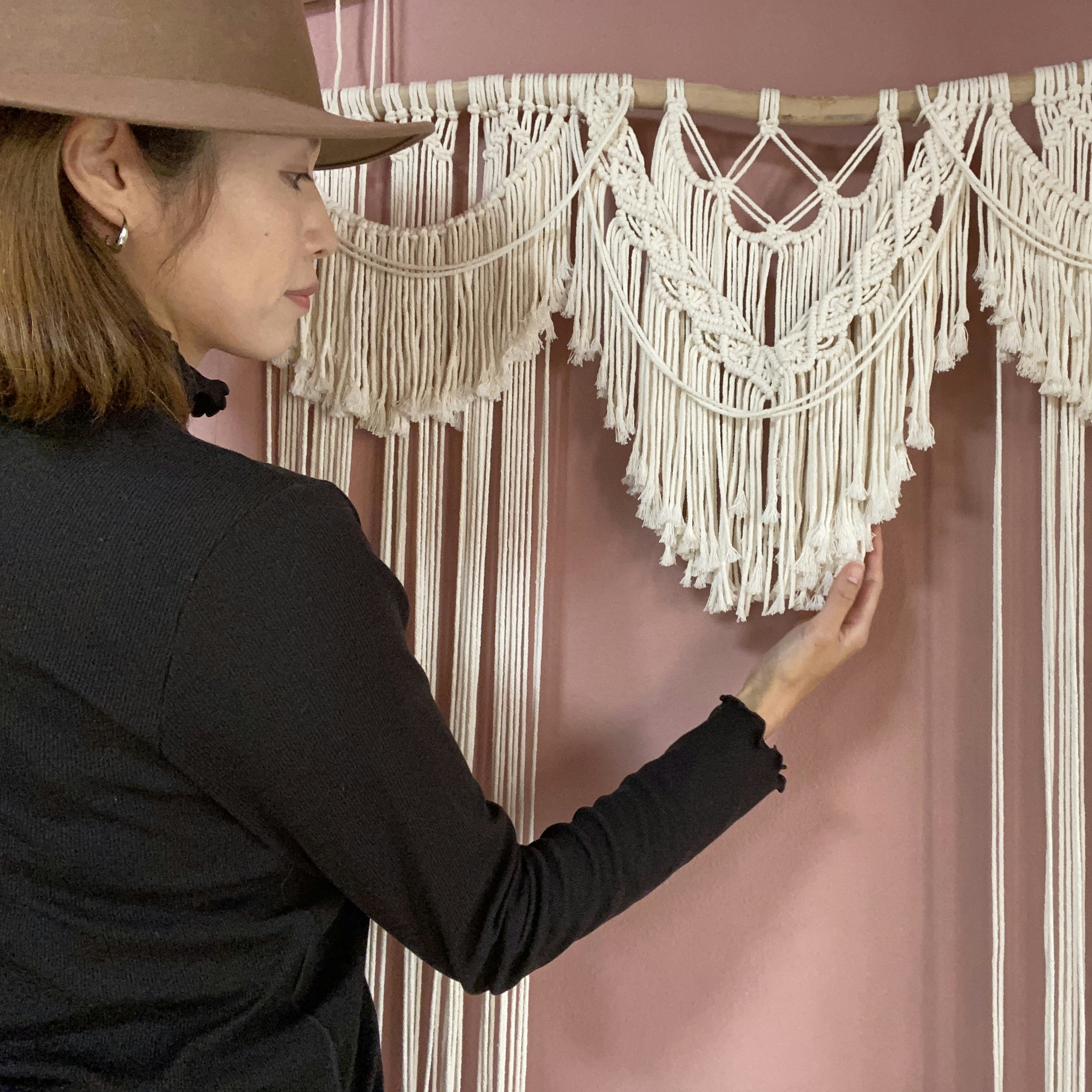 macrame salon BLOOM / Chisaki