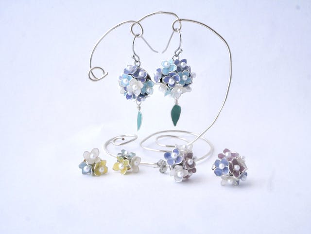 「3種類」の紫陽花作りに挑戦のイメージ画像