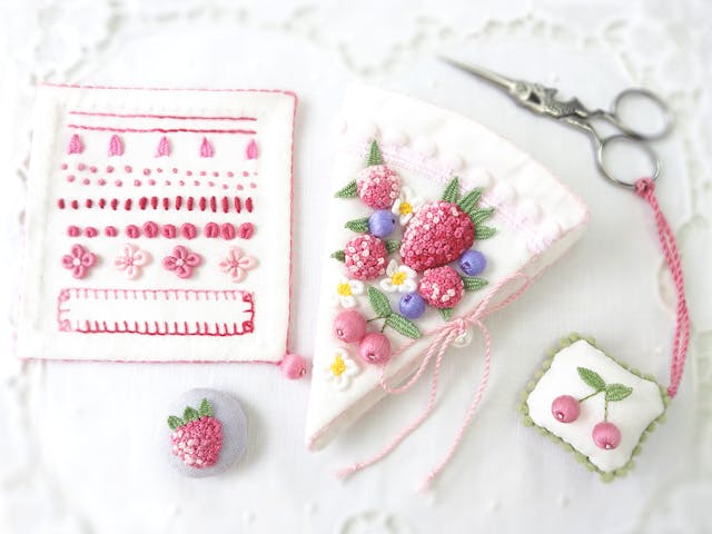 ３つの小物とサンプラー作りに挑戦のイメージ画像