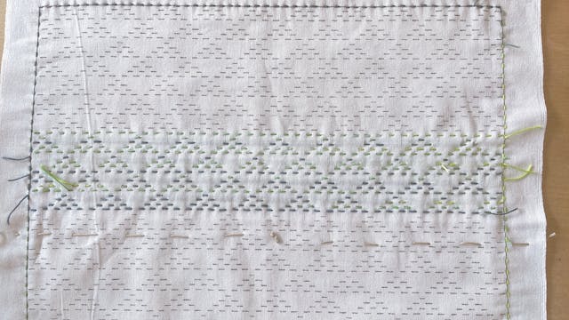 刺し子の技術のさらなる上達へのイメージ画像