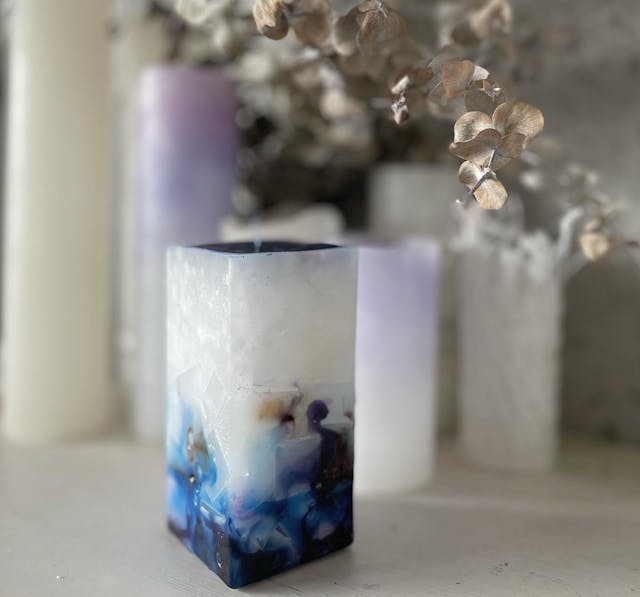 「5種類」のインテリアキャンドル作りに挑戦のイメージ画像