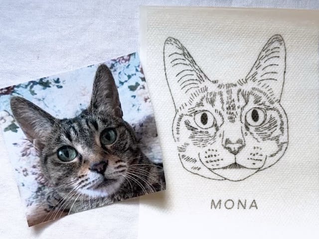 大切な“うちの子刺繍”に挑戦のイメージ画像